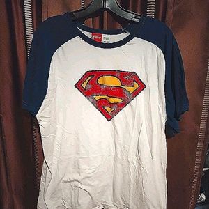 Superman logo sleep  shirt size XL